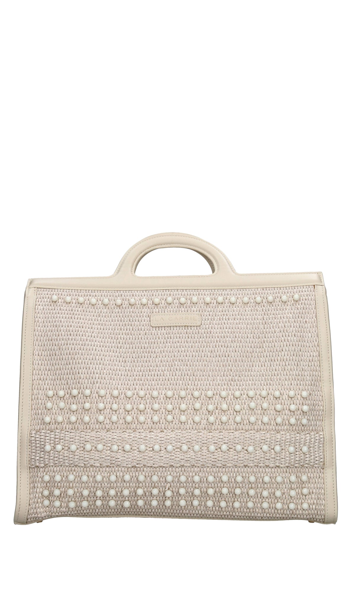 Borsa Malibu in rafia ed ecopelle 