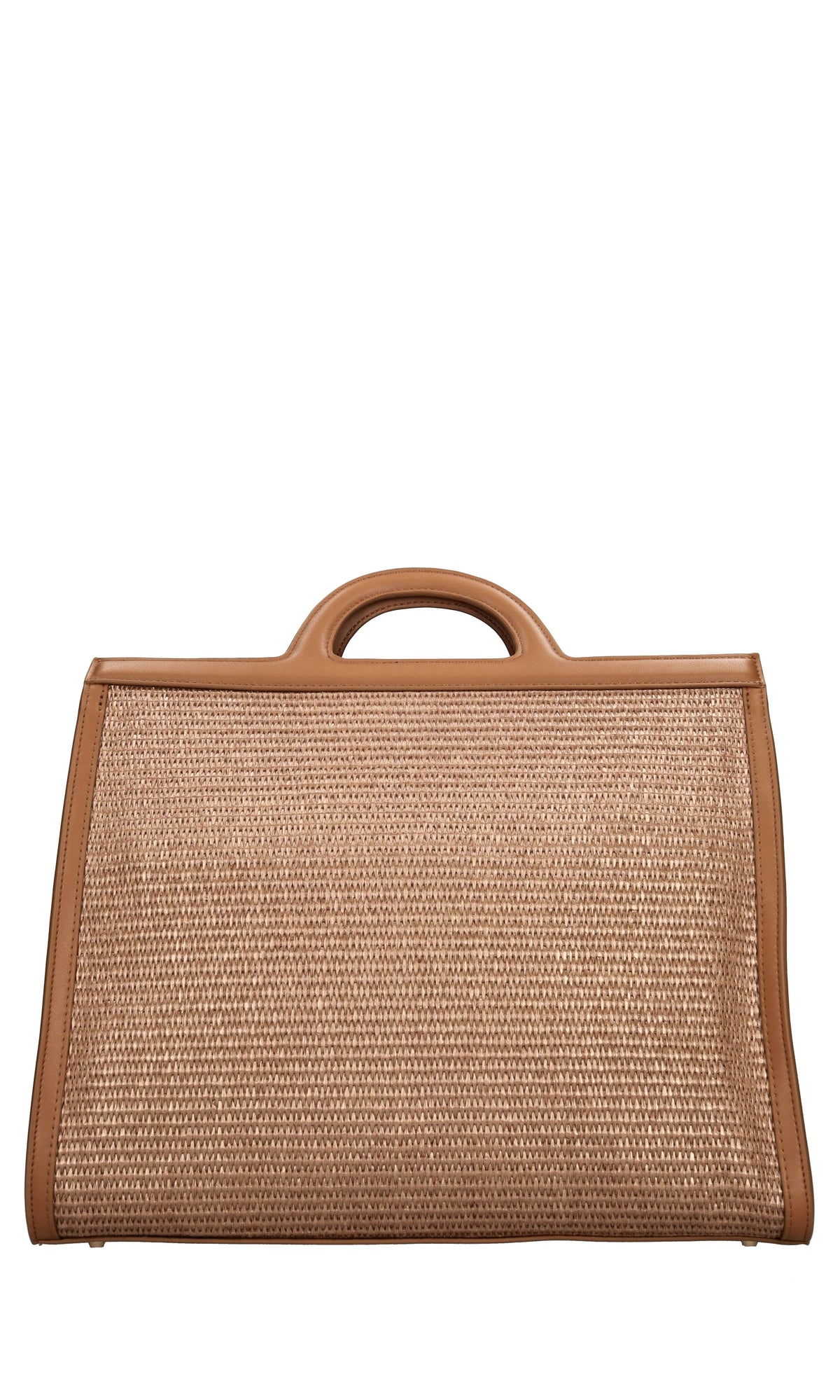 Borsa malibu in ecopelle e rafia 