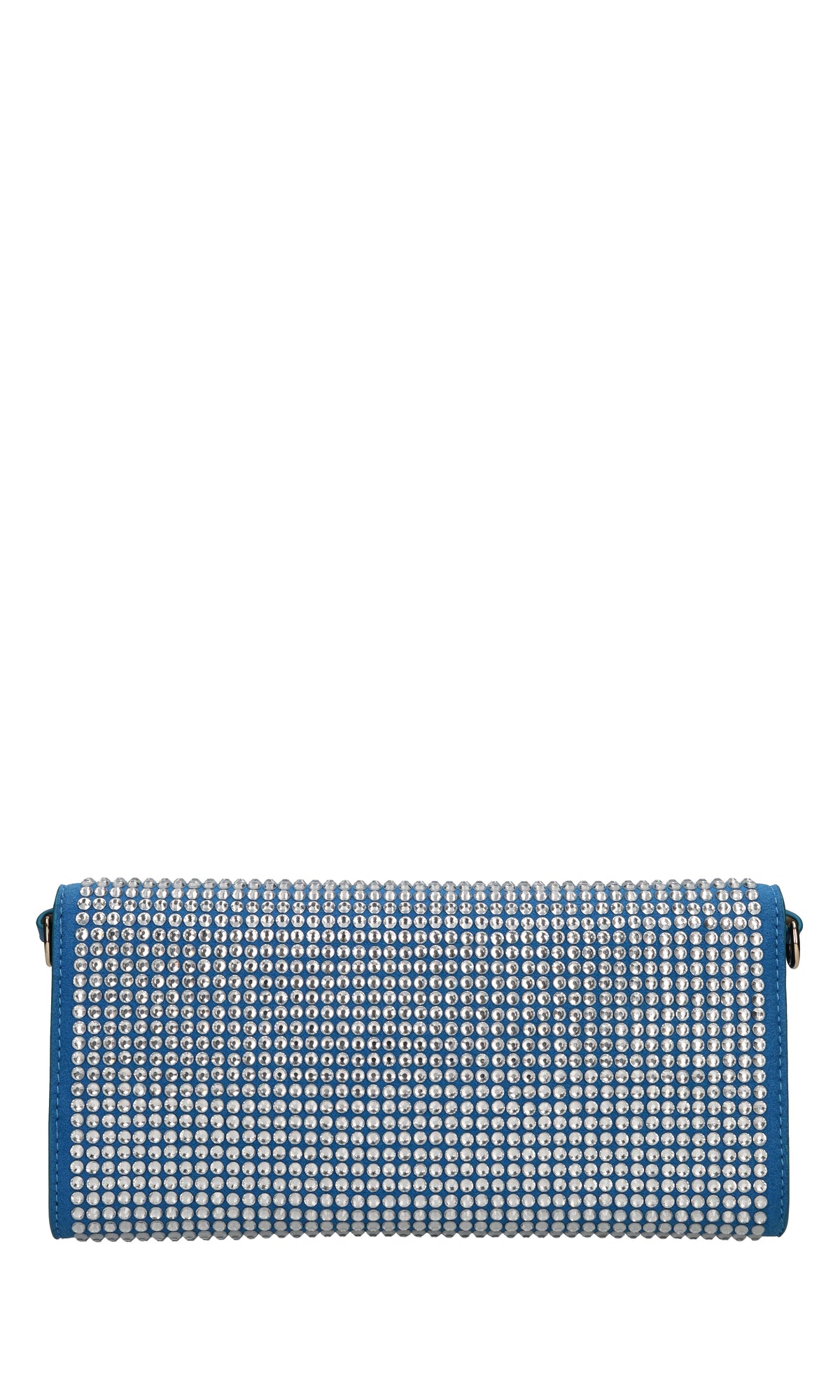 Borsa in ecopelle ecocamoscio e strass 