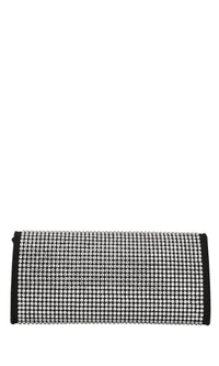 Borsa Night Ed. in ecopelle, ecocamoscio e strass 