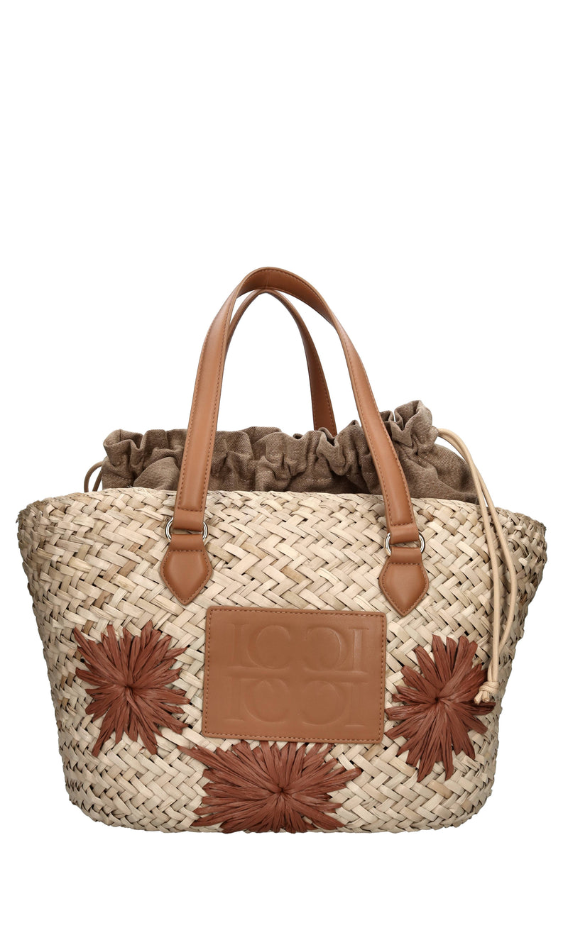 Borsa Seasalt in rafia ed ecopelle 