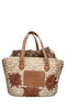 LA CARRIE Seasalt Bag in raffia and eco-leather