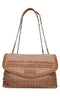 LA CARRIE Borsa Malibu in rafia ed ecopelle