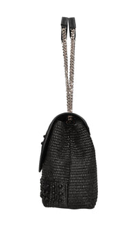 Borsa Malibu in rafia ed ecopelle 