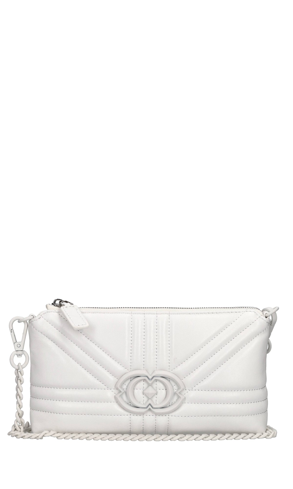 Borsa Grate Double in pelle 