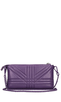 Borsa Grate Double in pelle 