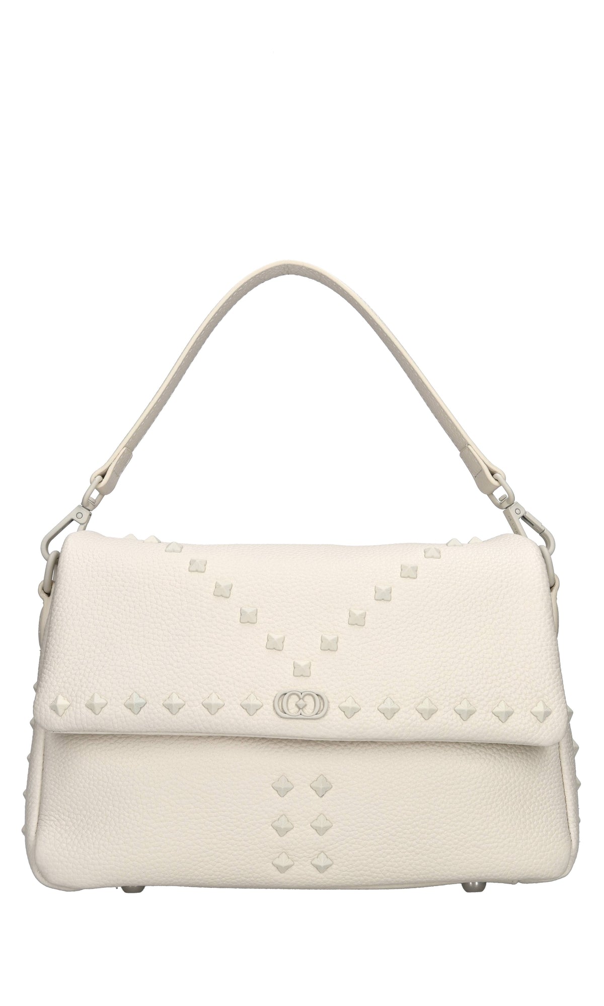 Borsa Frivolous in pelle e borchie 