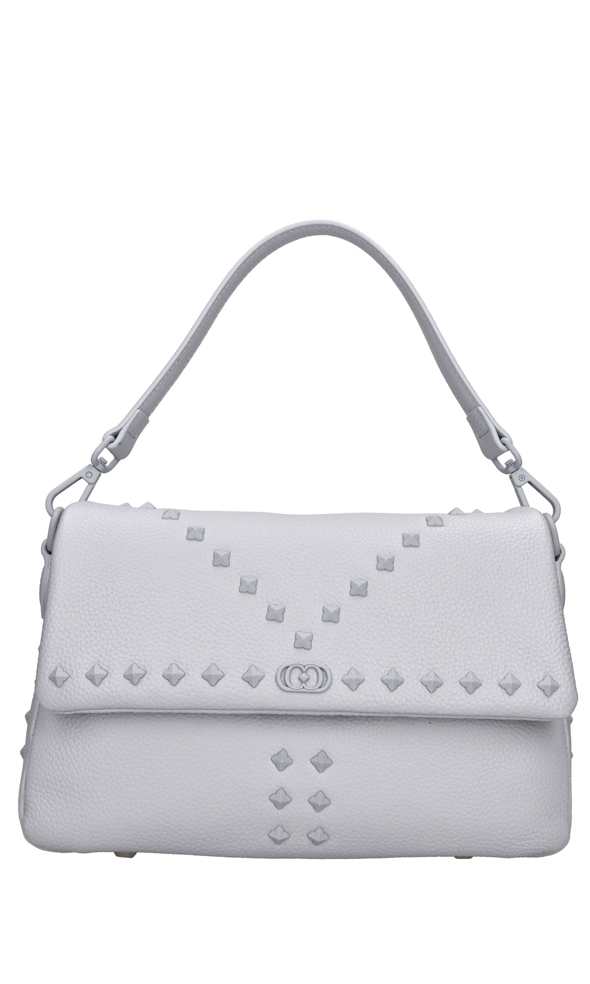 Borsa mini Frivolous in pelle e borchie 