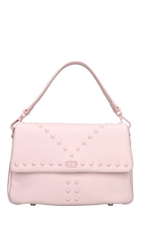Borsa Frivolous in pelle e borchie 