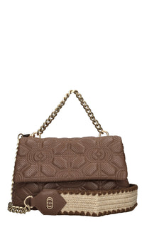 Borsa stich&spoon in pelle 