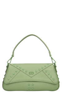 Borsa Frivolous in pelle e borchie 