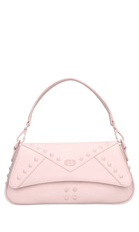 Borsa Frivolous in pelle e borchie 