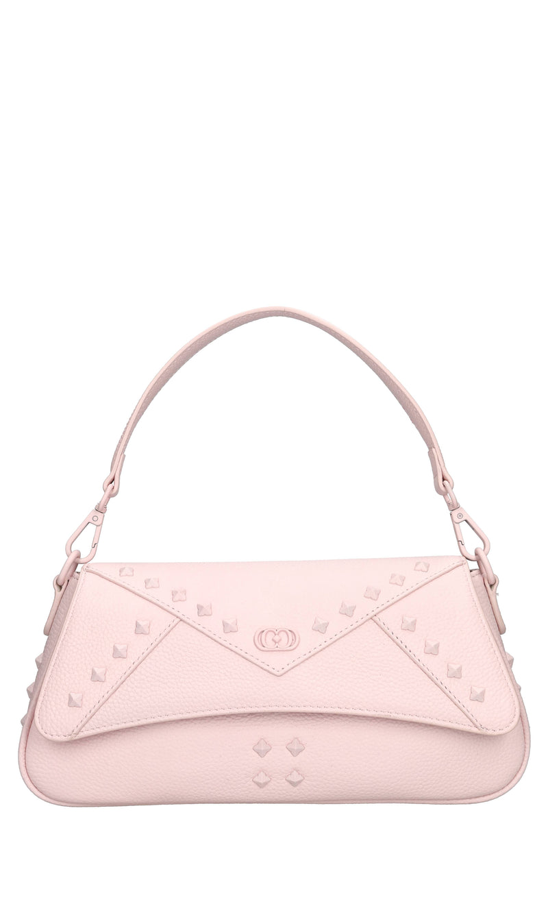 Borsa Frivolous in pelle e borchie 