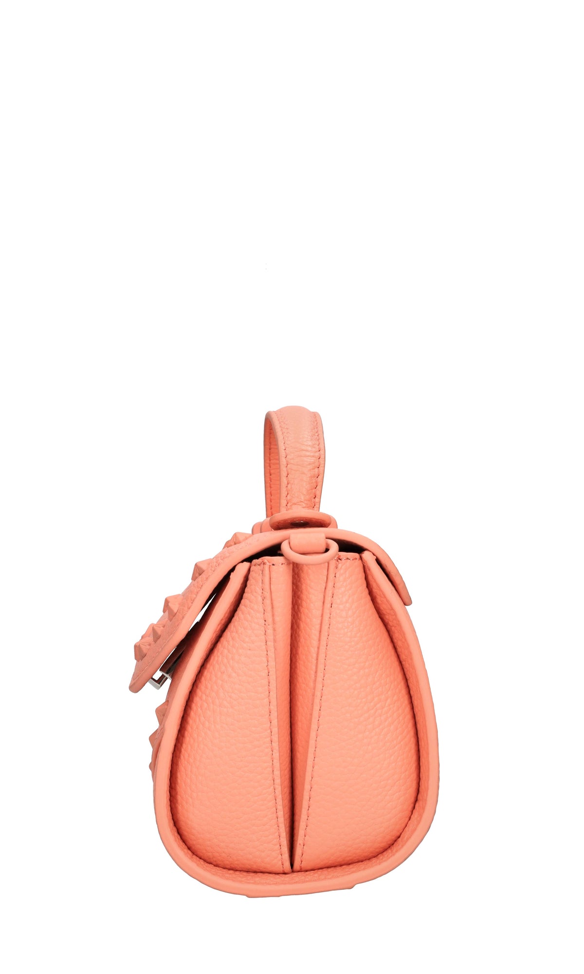 Borsa mini Frivolous in pelle e borchie 