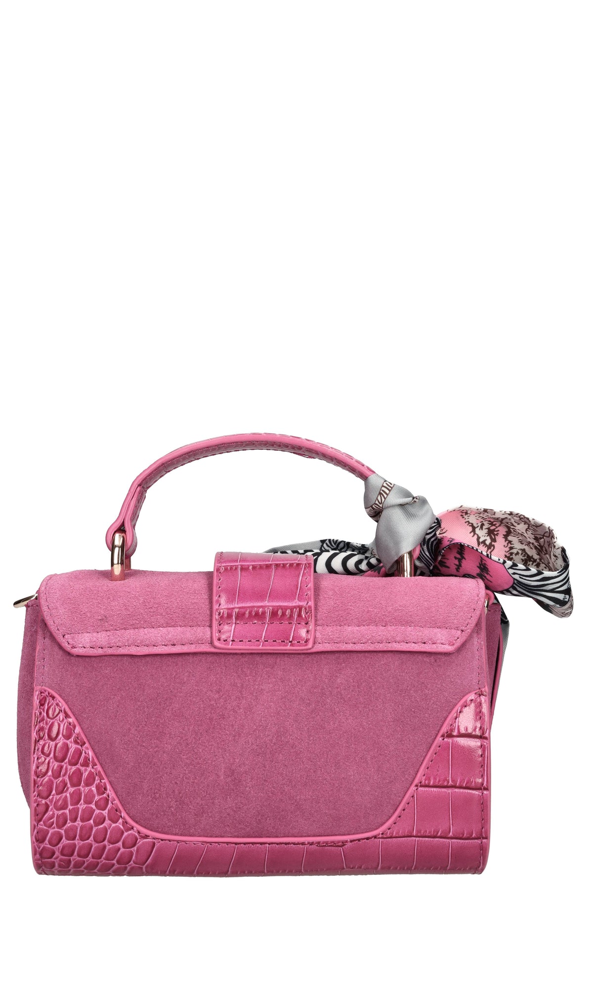 Borsa mini Tempest in camoscio e pelle 