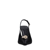 Décolleté slingback in raso 