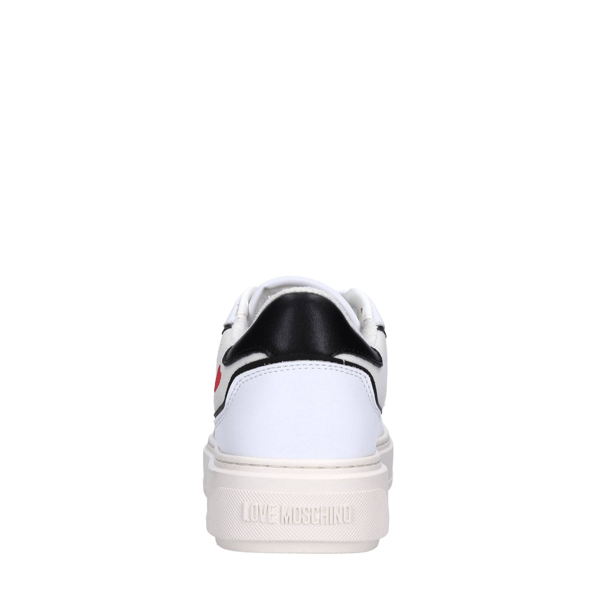Sneakers in pelle e tessuto 