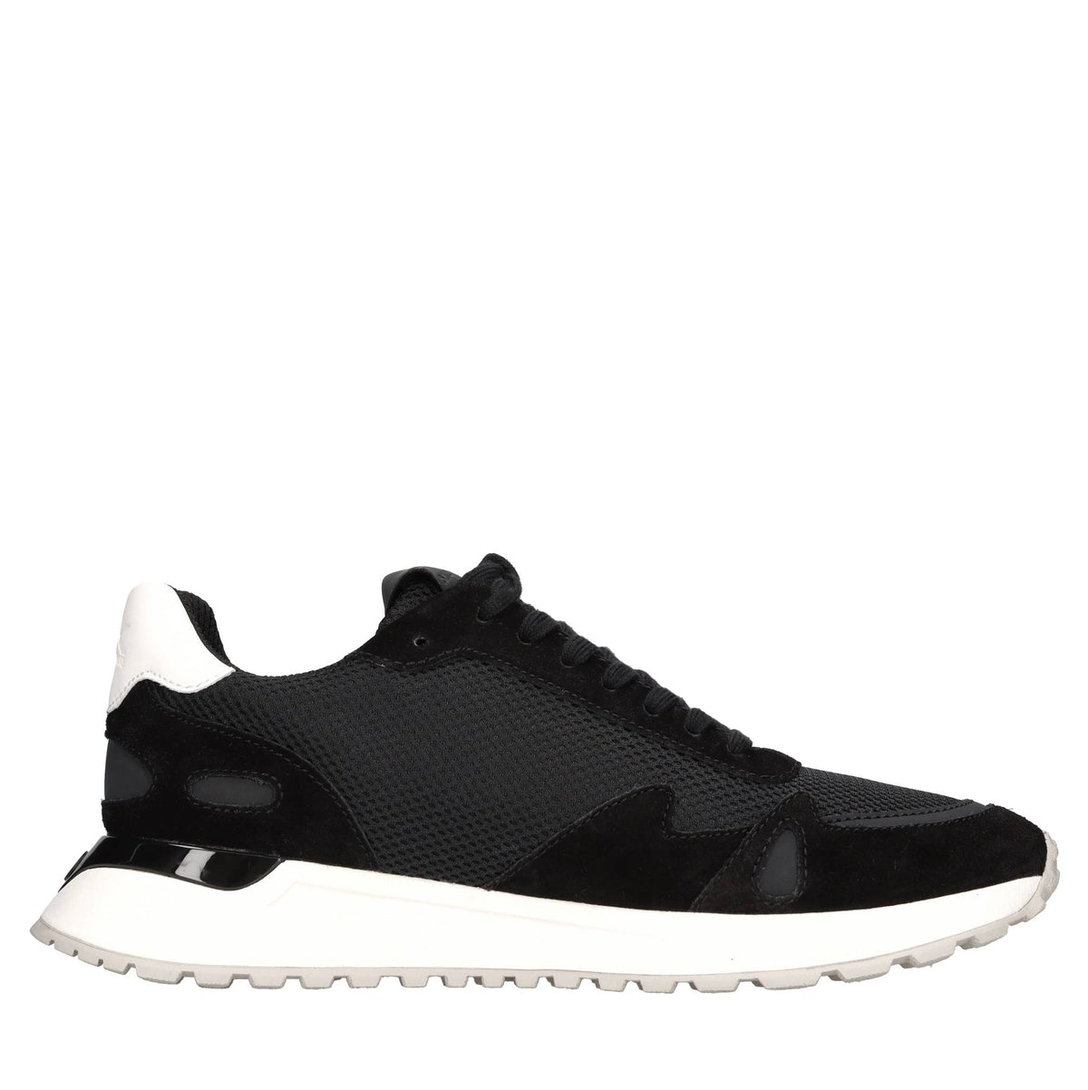 Sneakers modello MILES in camoscio e tessuto 