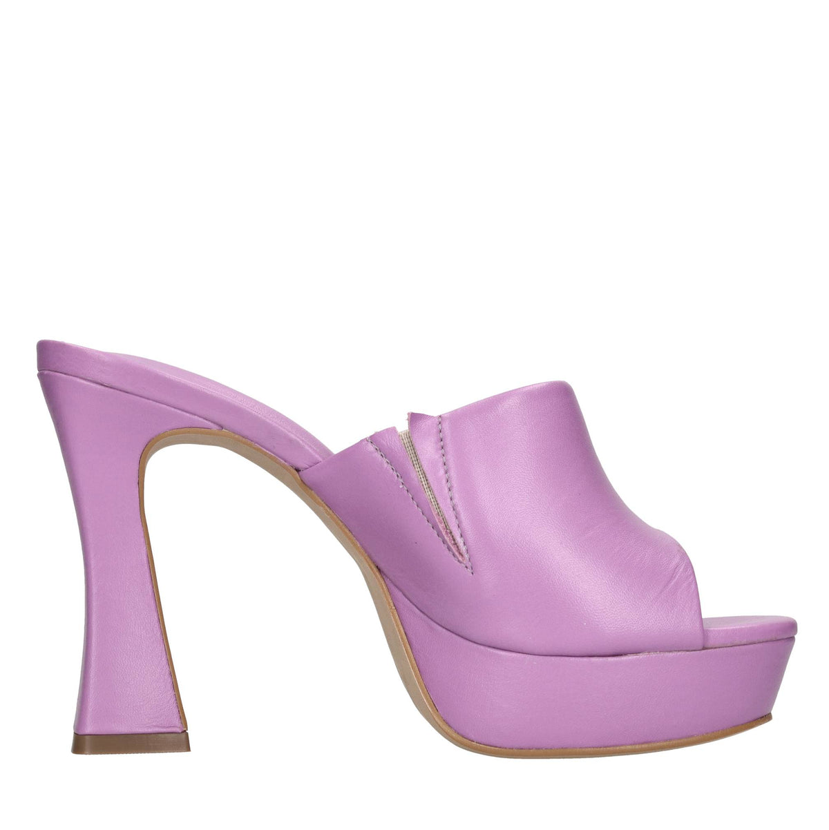 Mules in pelle 