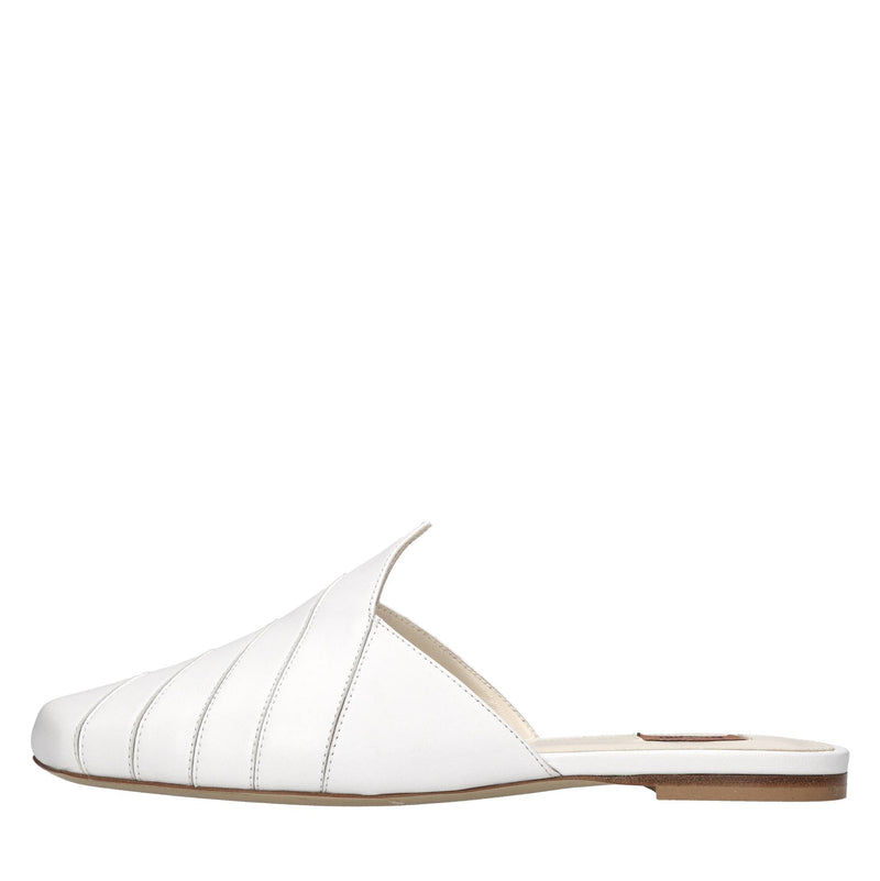 Mules in pelle 