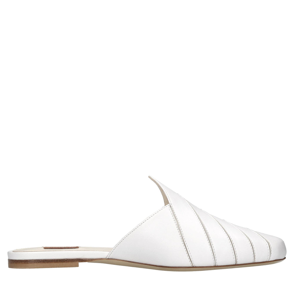 Mules in pelle 