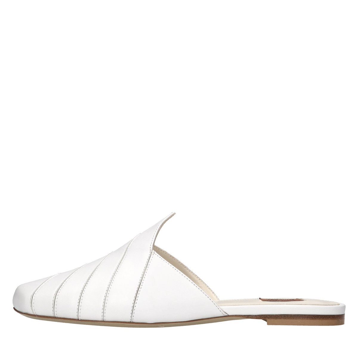 Mules in pelle 