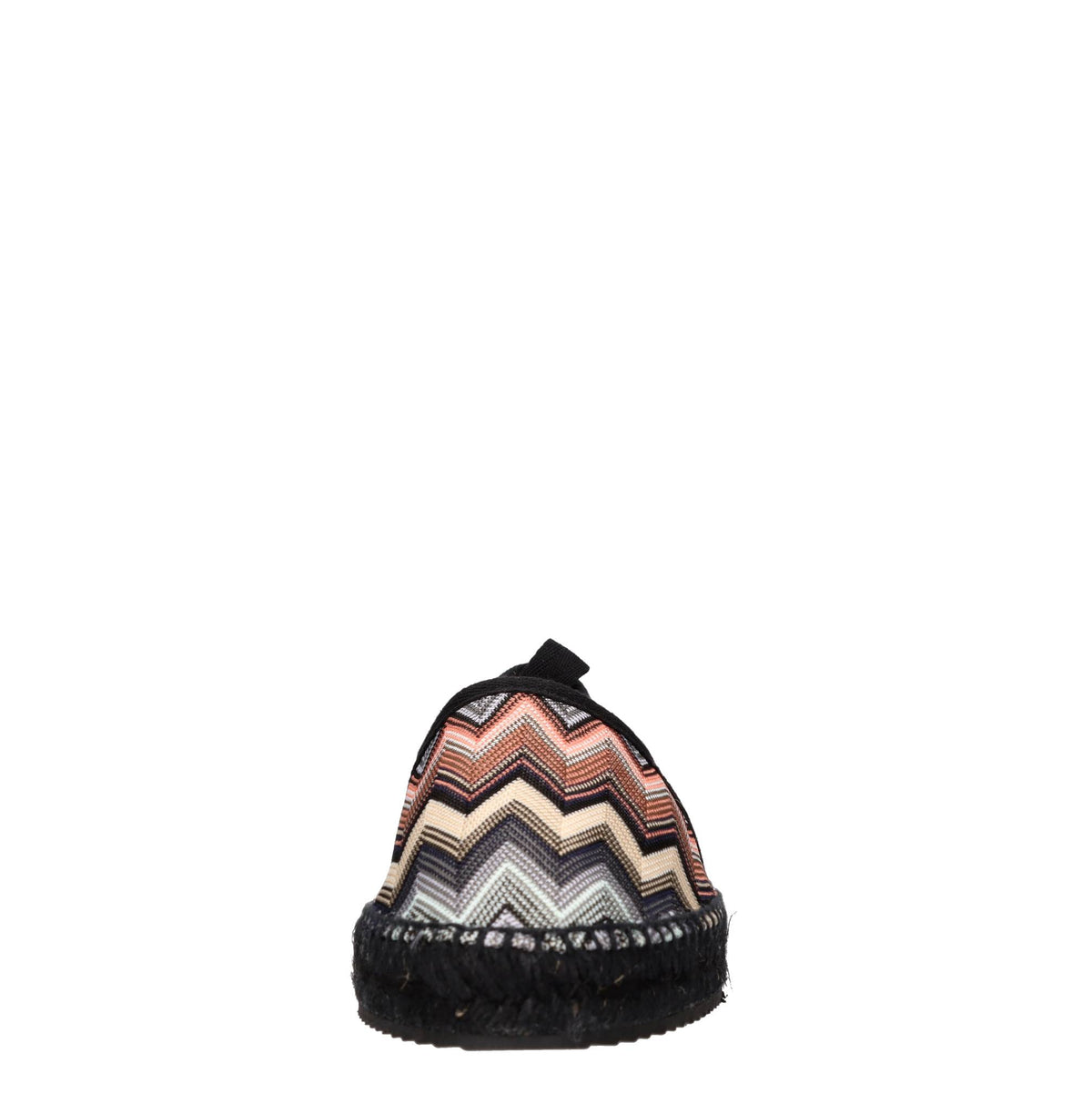 Espadrillas in tessuto zig zag 