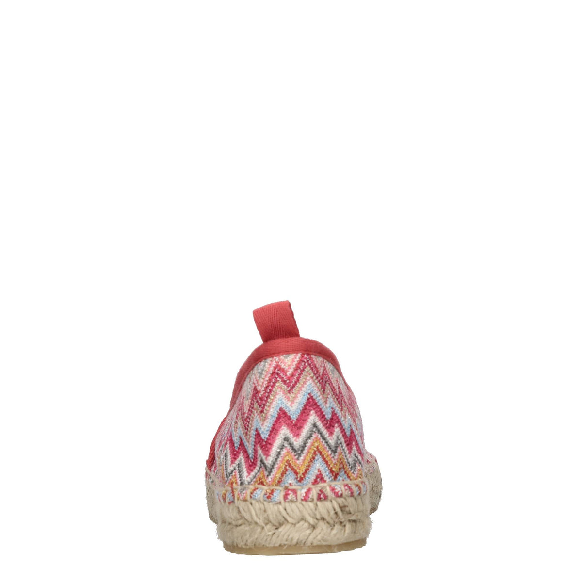 Espadrillas in tessuto zig zag 