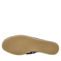 Mules in tessuto zig zag 