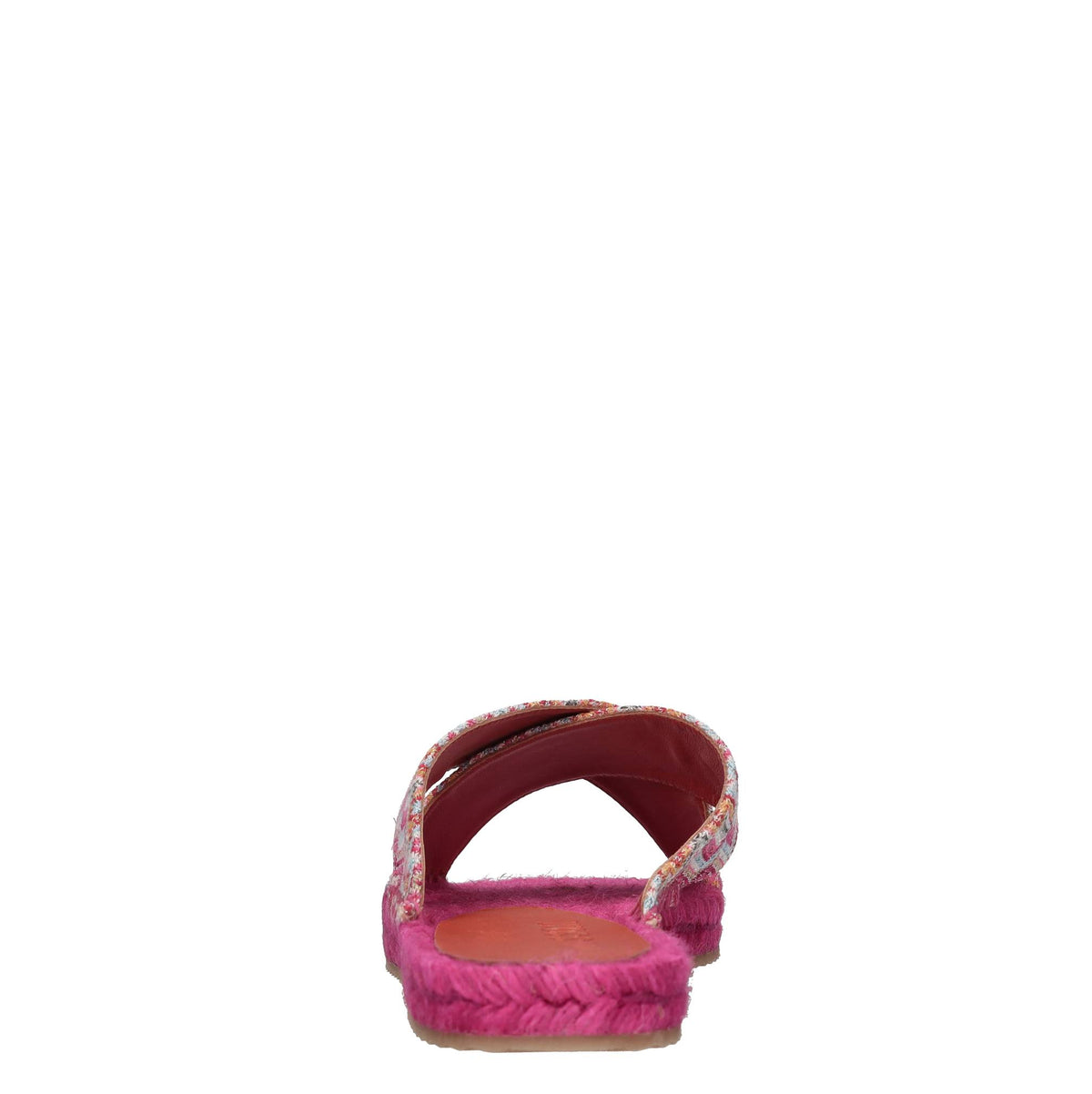 Mules in tessuto zig zag 