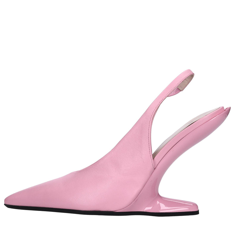Décolleté Slingback Houdini in pelle 