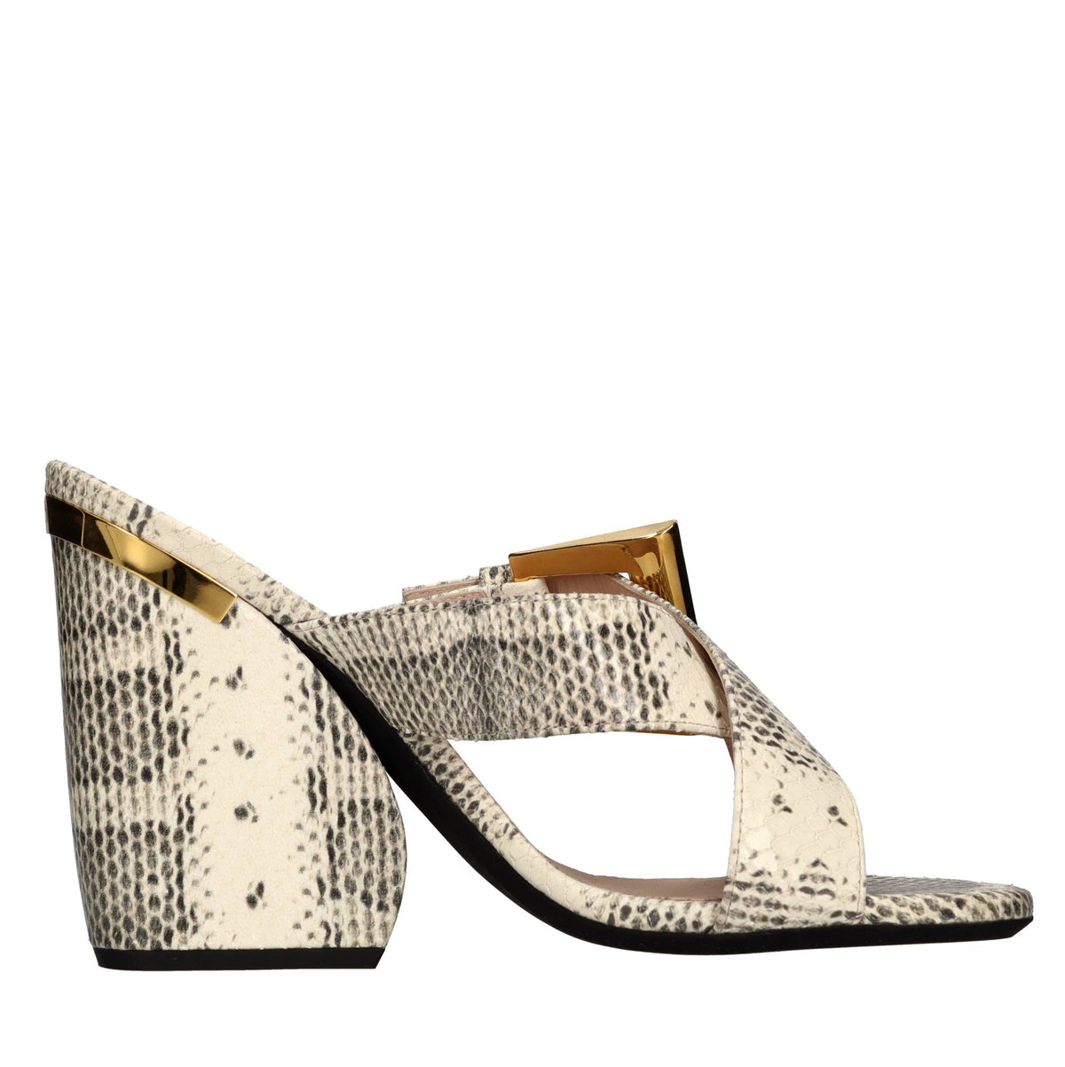 Mules in pelle 