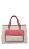 NANNINI Borsa in tessuto e pelle