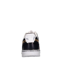Sneakers in ecopelle e tessuto 