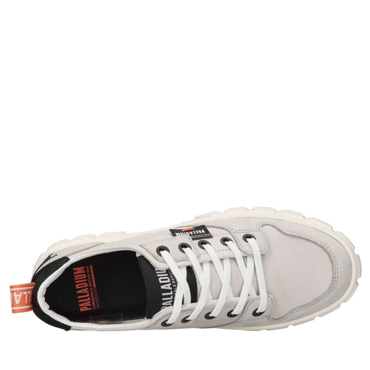 Sneakers modello PALLATOWER in tessuto e pelle 