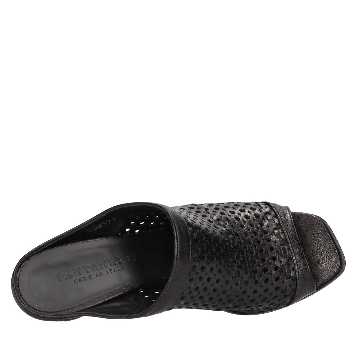 Mules in pelle 