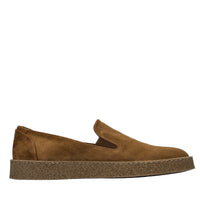 Slip on in camoscio 