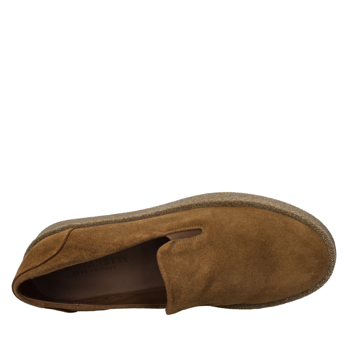 Slip on in camoscio 