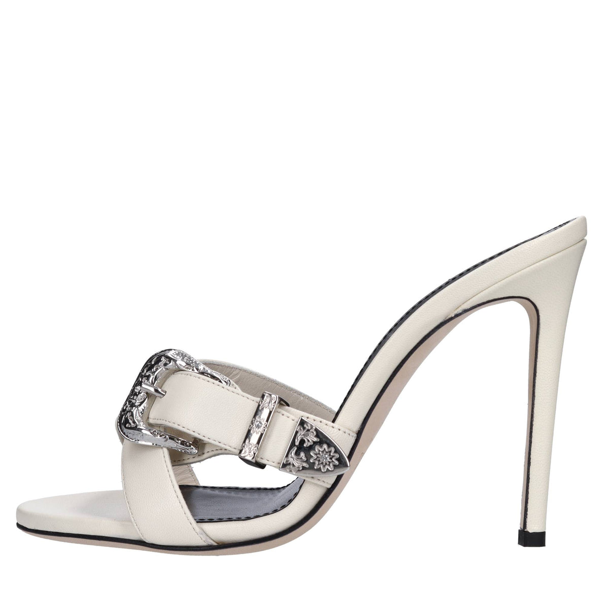 Mules in pelle 