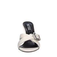 Mules in pelle 