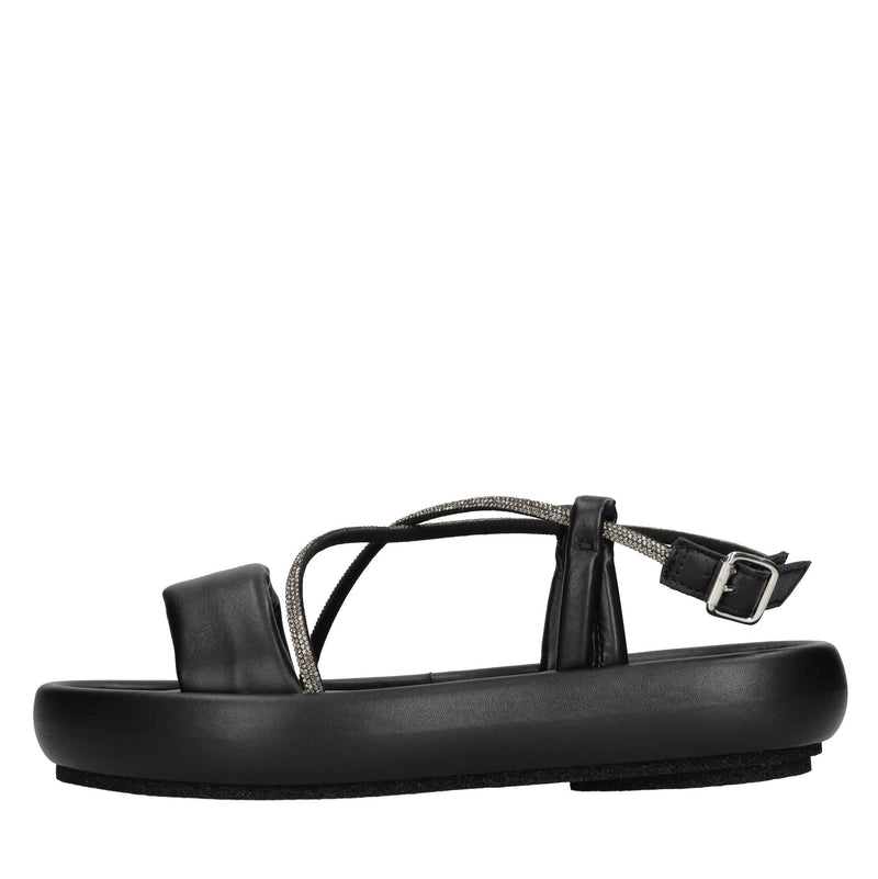 Sandali in pelle modello Bil Strass Dreamer 