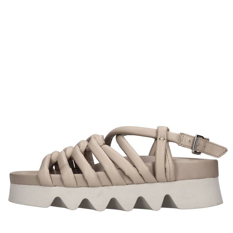 Sandali Shell Dreamer in pelle 
