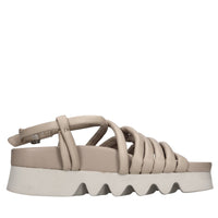Sandali Shell Dreamer in pelle 