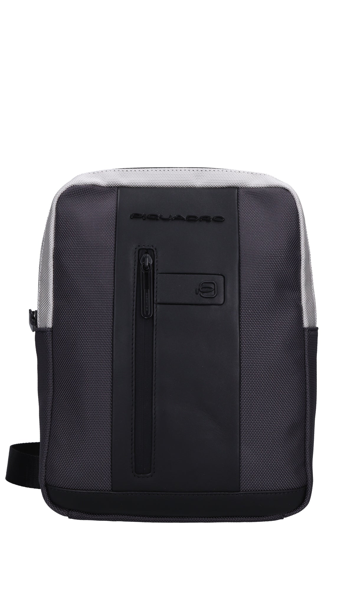 Borsa in tessuto e pelle 