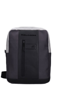 Borsa in tessuto e pelle 