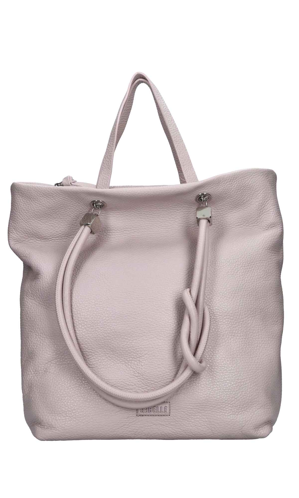 Borsa in pelle martellata 