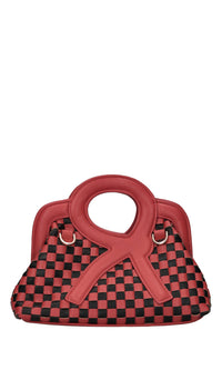 Borsa R Mini Frame Bag in ecopelle 