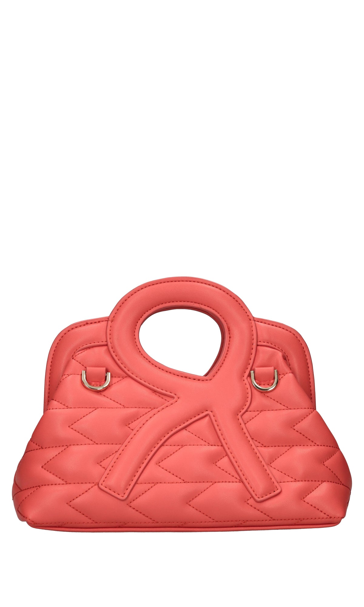 Borsa R Mini Frame Bag in ecopelle 