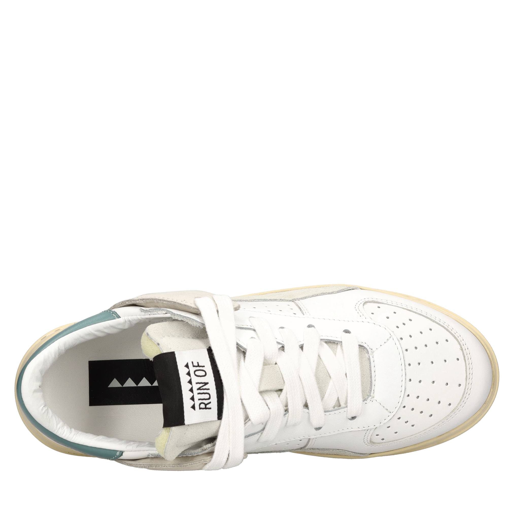 Sneakers modello EVO COMBI in pelle e camoscio 