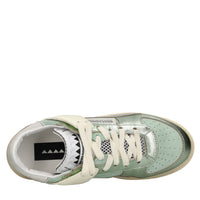 Sneakers modello HIRON W in pelle e camoscio 